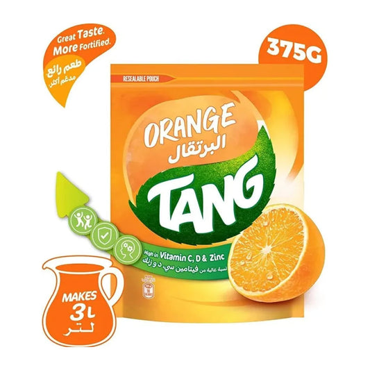 Tang - Orange - Powdered Drink Mix - 350 gm - Imported