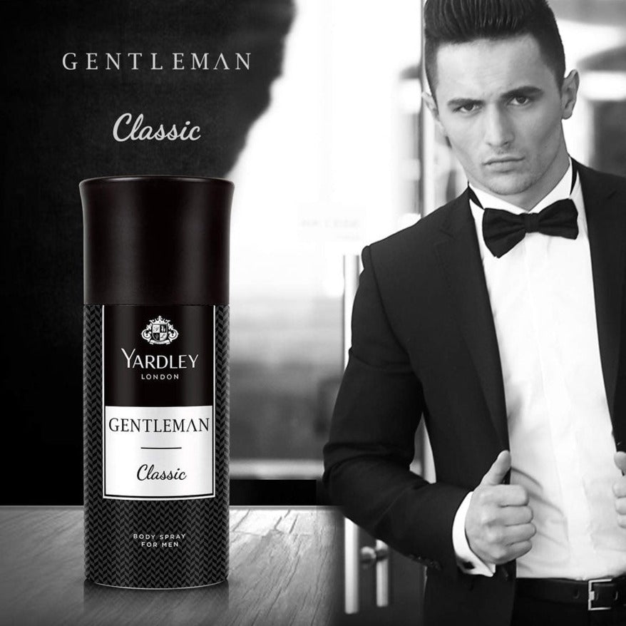 Yardley - Body Spray - Men - Gentleman - Classic - 150ML