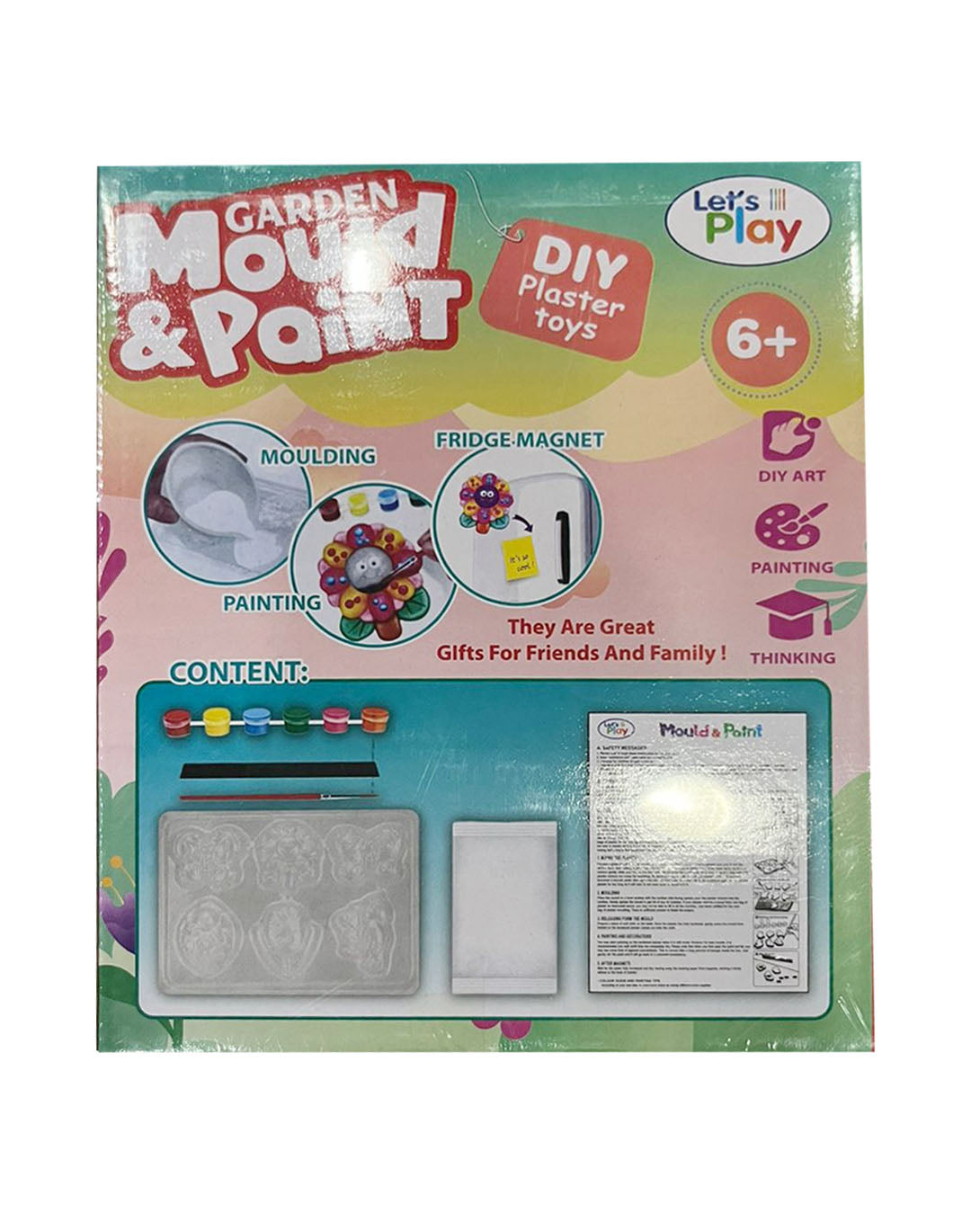 Lets Play Mould & Paint Garden