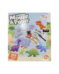 Lets Play Mould & Paint Dinosaur