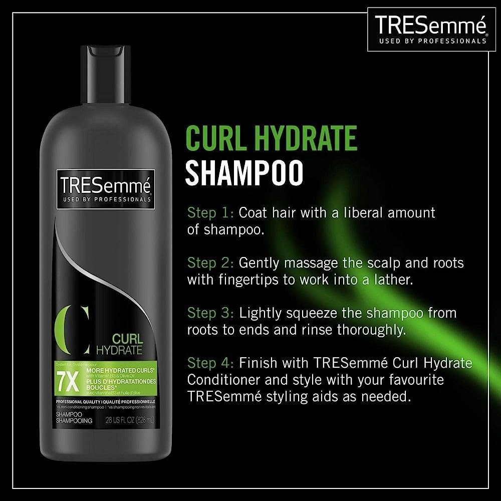 Tresemme - Flawless Curl Hydration - Shampoo - 828ml