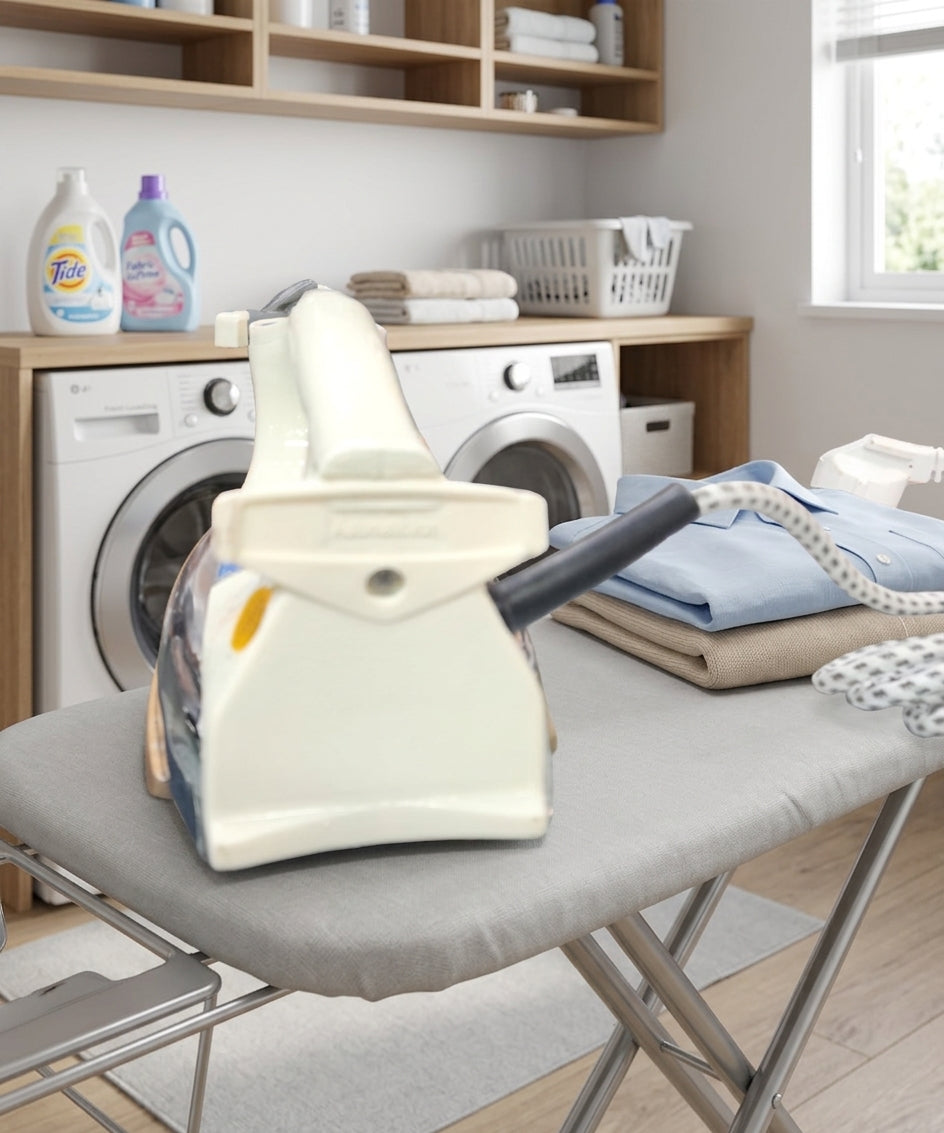 RAF 400W Energy Saving Dry Iron – Low Power UPS, Inverter & Solar Compatible Clothes Press Iron with Temperature Control