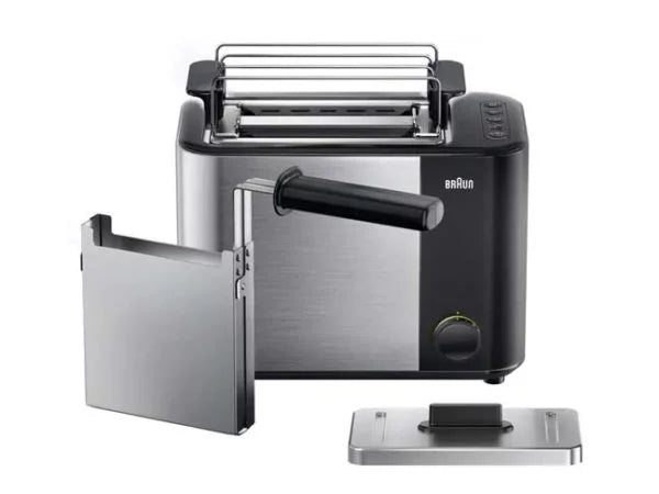 Braun -  IDCollection - Toaster - HT5015 - Stainless Steel - Black