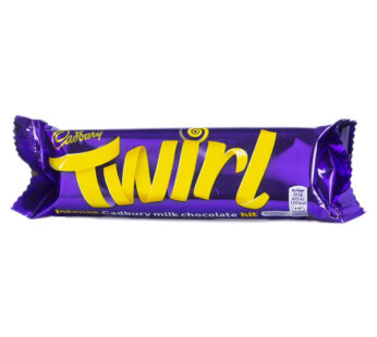 Cadbury – Twirl – Chocolate Bar – 43g x 24 pcs – 2 Finger`