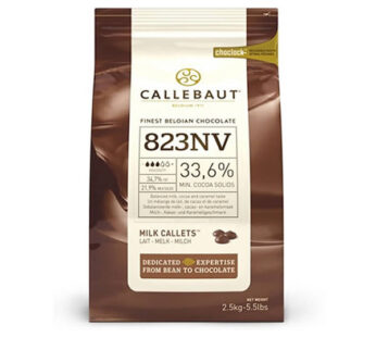 Callebaut – Finest Belgian Chocolate – 33.6% Milk Chocolate Callets – 823NV – 2.5 KG