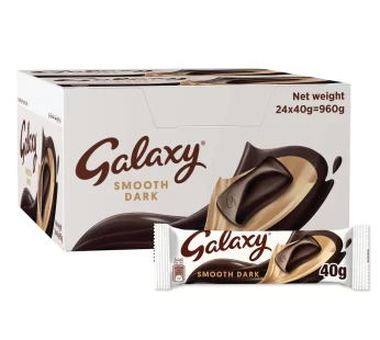 Galaxy – Chocolate Bar – Flavors – Smooth Dark – 24 Pcsx40 GM