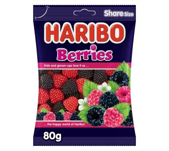 HARIBO – Berries – 80gm – 24 CT