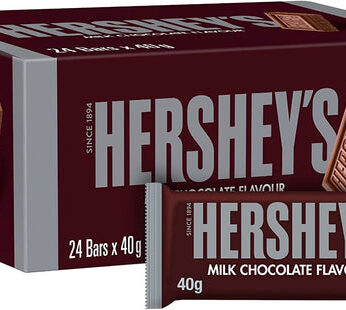 HERSHEY’S Milk Chocolate – Chocolate Bar – 40 GM – 24 Pcs