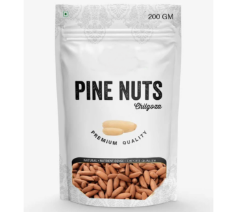 JB – Chilghoza – Pine Nuts – 200 GM – A Quality – Vacuum Sealed
