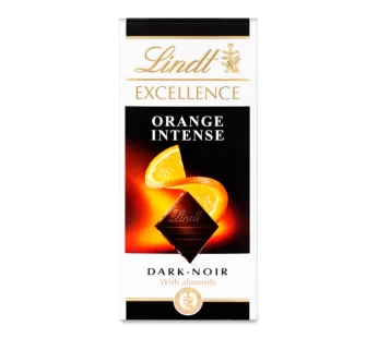 Lindt Excellence – Dark Orange Intense Bar 100g