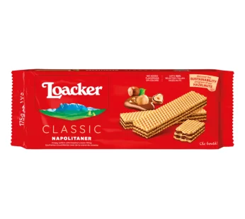 Loacker – Classic Wafer – Napolitaner – 175gm – 36 CT