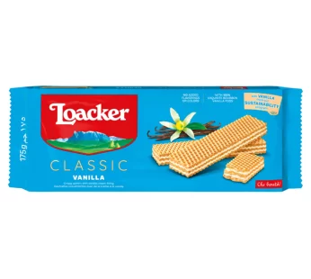 Loacker – Classic Wafer – Vanilla – 175gm – 36 CT