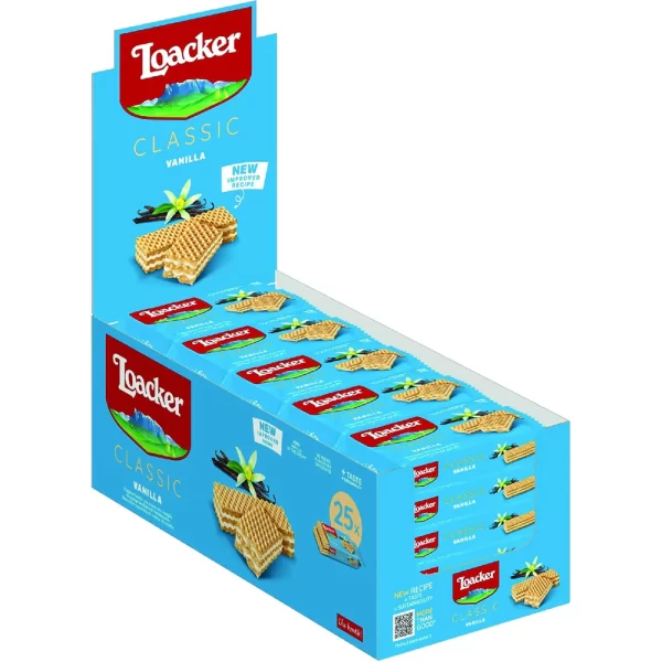 Loacker - Classic Wafer - Vanilla - 45gm - 100 CT - Image 3