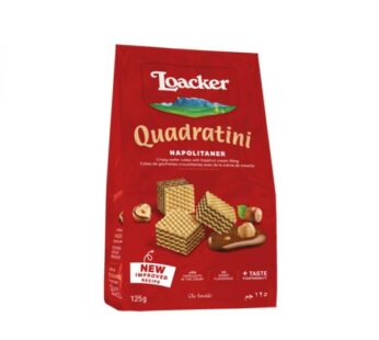 Loacker – Quadratini – Napolitaner – Bite Size Wafer Cookies – 125g