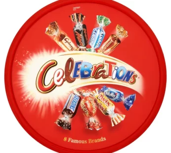 Mars Celebrations – Chocolate Bar Tubs – 550 gm
