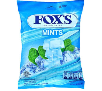 Nestle Fox’s – Crystal Clear – Mint – Flavored Candy – 90 gm
