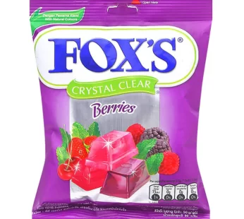 Nestle Fox’s – Crystal Clear Mix Berries – Flavored Candy – 90 gm