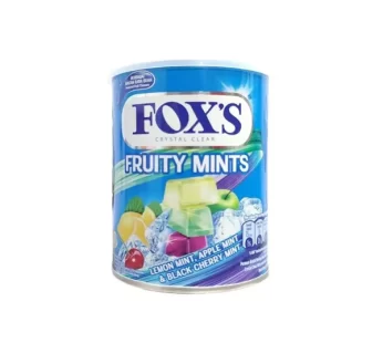 Nestle Fox’s – Fruity Mints – Fruits – Flavored Candy – Tin – 180 gm