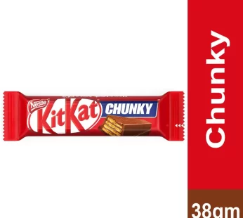 Nestle Kitkat – Chunky – Original Milk – Chocolate Wafer Bar – 12 Pc x38 Gm
