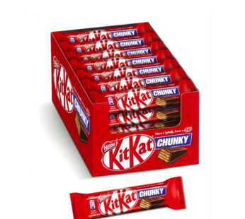 Nestle Kitkat – Chunky – Original Milk – Chocolate Wafer Bar – 36 Pc x38 Gm