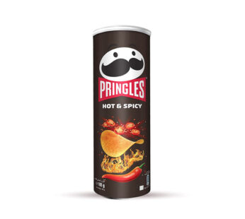 Pringles – Potato Crisps – Hot & Spicy – 165 GM