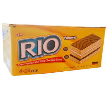 Rio (Imported) – Sponge Cake with Chocolate Cream – (Pack of 24)