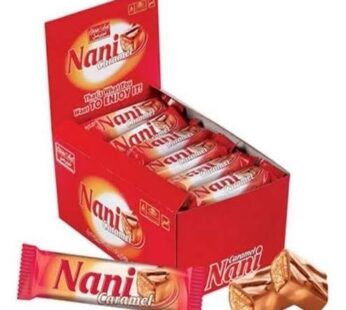 Shirin Asal – Nani – Caramel – Chocolate Bar – Box of 24