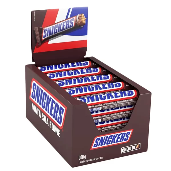 Snickers - Chocolate Candy Bars - 45 gm - Box of 20 - Image 3
