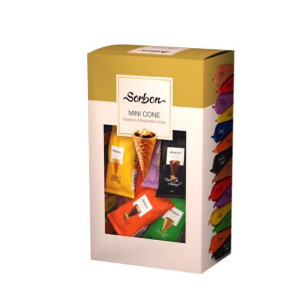 Sorbon - Mini Chocolate Cone - 8 Flavours - ~29 Pcs - Image 2