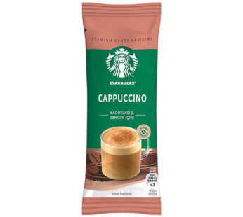 Starbucks® – Cappuccino – Premium Instant Coffee – Sachets (Imported From Turkey) – BOX (10 Sachets)