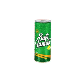 Sufi – Laman – Classic – Lemon – Flavored Soft Drink – 250 ML – 12 Cans – 1 Pack