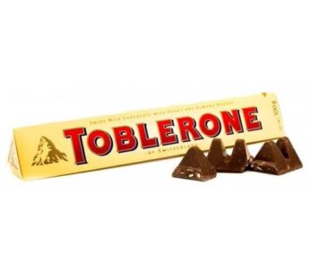 Toblerone – Swiss Milk Chocolate – Box of 20 x 100G