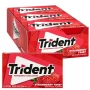 Trident - Sugar Free Gum - 12 Packs x 14 Pieces (168 Total Pieces) - Strawberry Twist