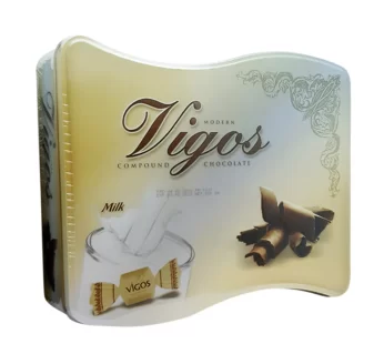 Vigos – Compound Chocolate – Milk – Tin Pack – 550g