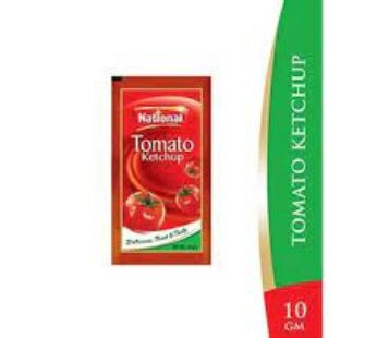 National Tomato Ketchup – 9 gm Sachet Pack – 1 Ctn (510 Pcs)